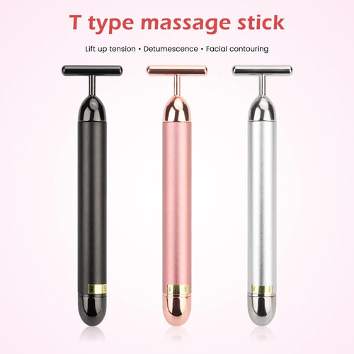 24K Gold Vibrating Face Lifter - FitGlamMix