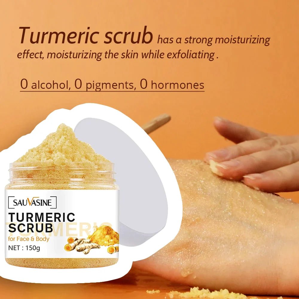 Glow Skin Turmeric Scrub - FitGlamMix