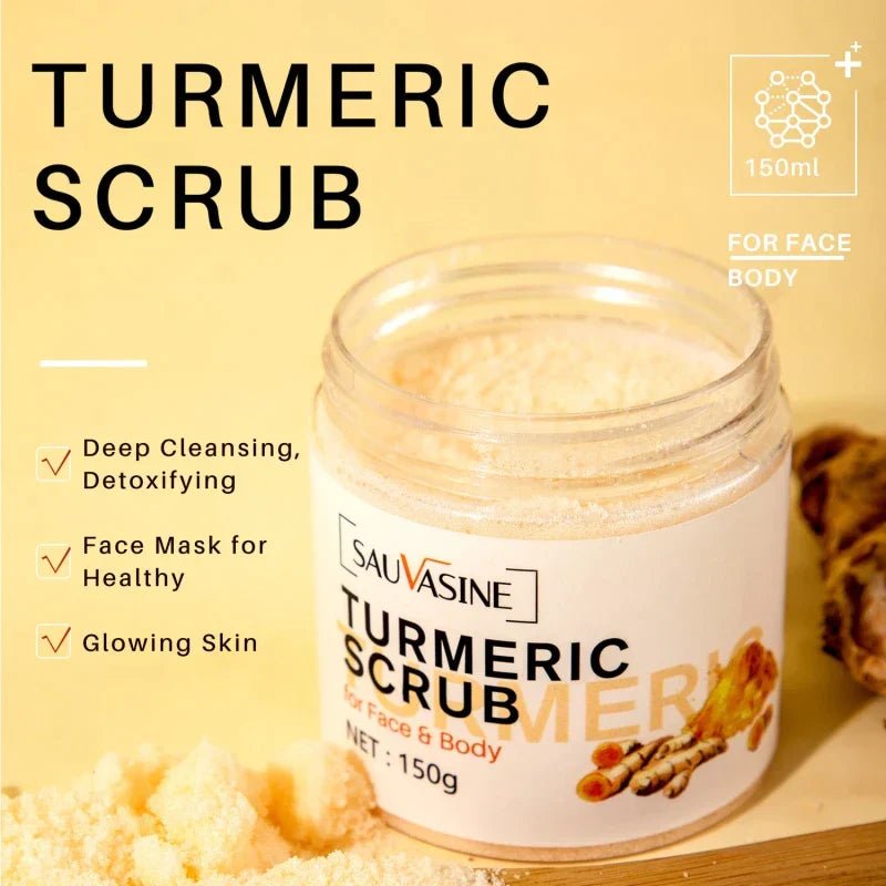 Glow Skin Turmeric Scrub - FitGlamMix