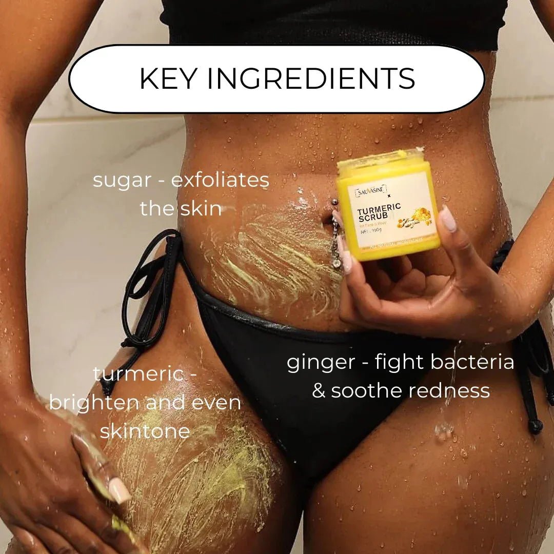 Glow Skin Turmeric Scrub - FitGlamMix