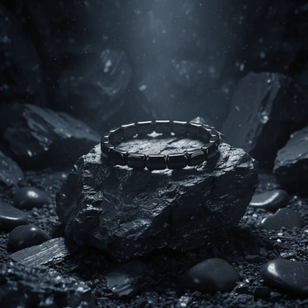 Helior Bracelet Magnétique Hématite Naturelle - FitGlamMix