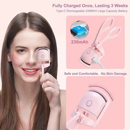 LuxCurls Electric Eyelash Curler - FitGlamMix