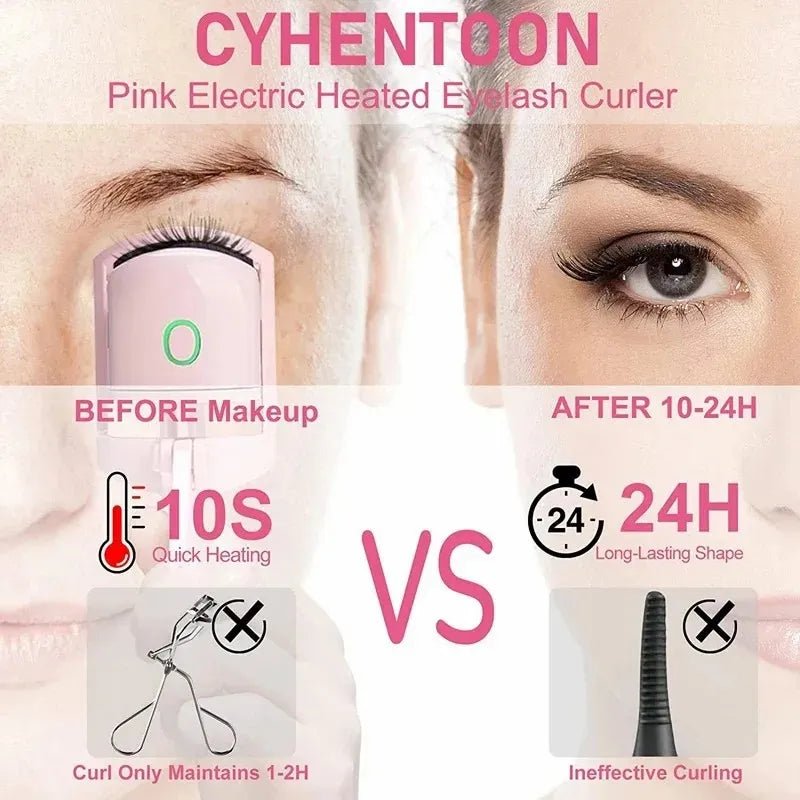 LuxCurls Electric Eyelash Curler - FitGlamMix