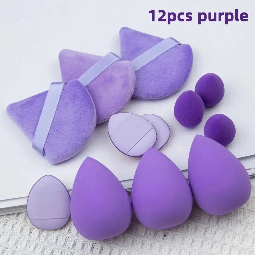 Purple Makeup Puff Collection - FitGlamMix