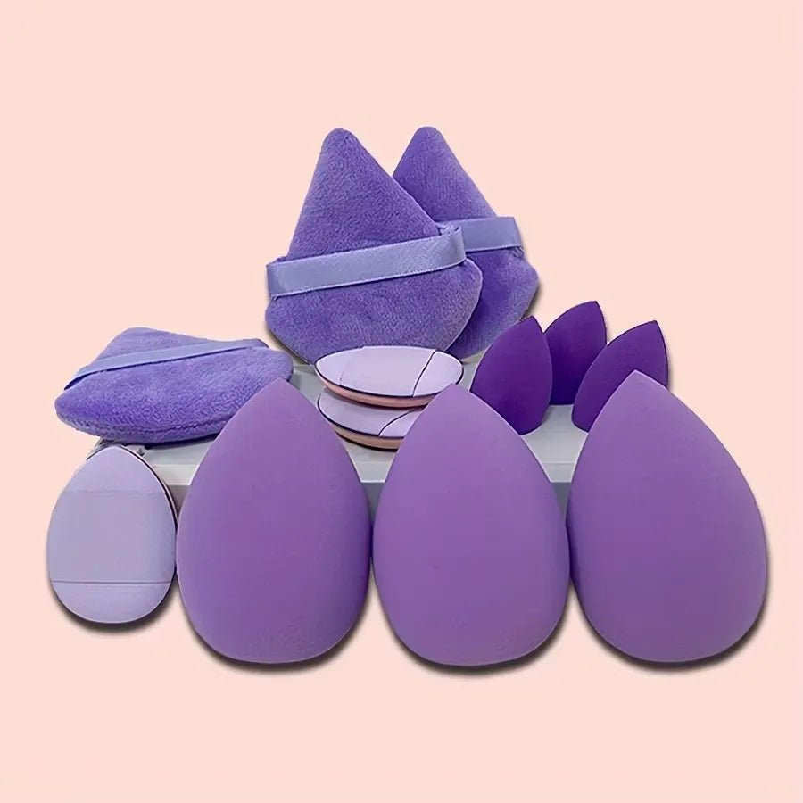 Purple Makeup Puff Collection - FitGlamMix