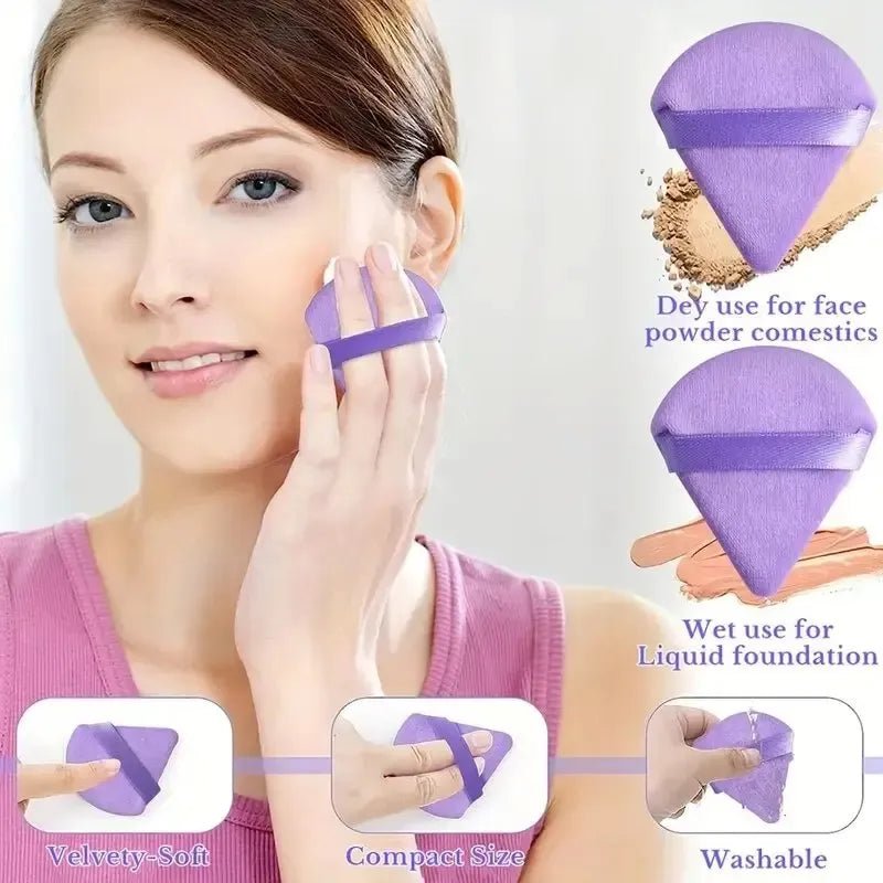 Purple Makeup Puff Collection - FitGlamMix