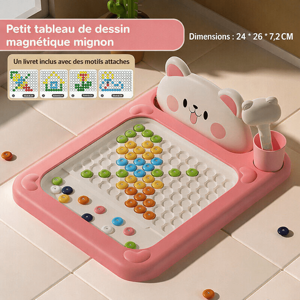 Shiba Bear Tableau Magnétique - FitGlamMix