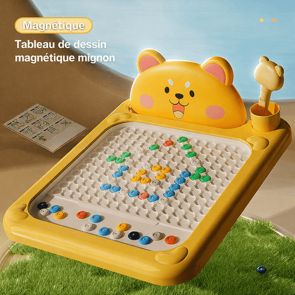 Shiba Bear Tableau Magnétique - FitGlamMix