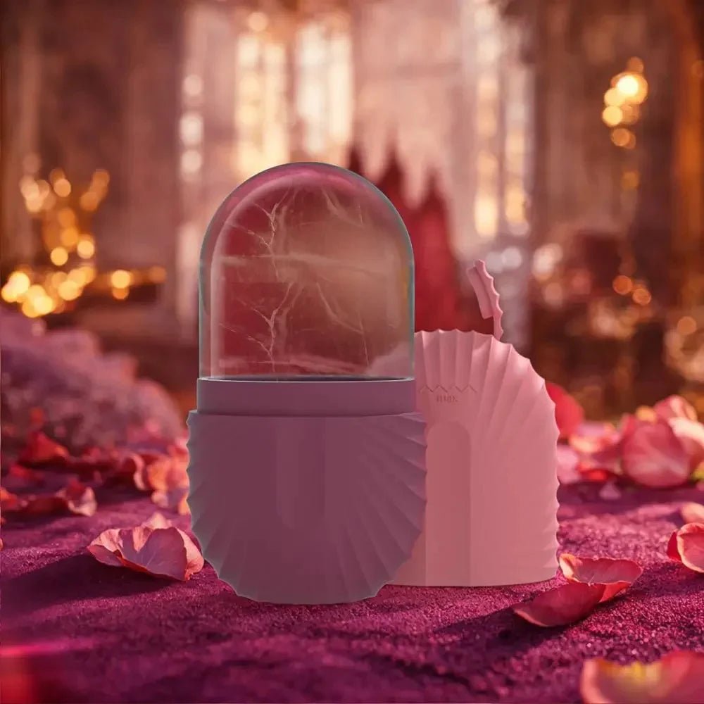 Silicone Cube Facial Ice Roller - FitGlamMix