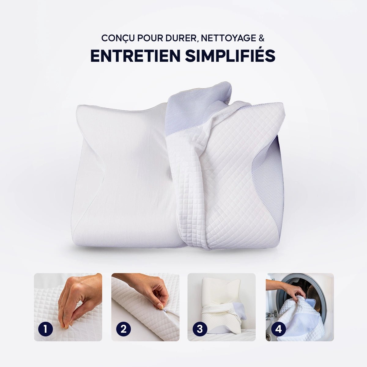 Soya Oreiller Confort Cervical Papillon - FitGlamMix