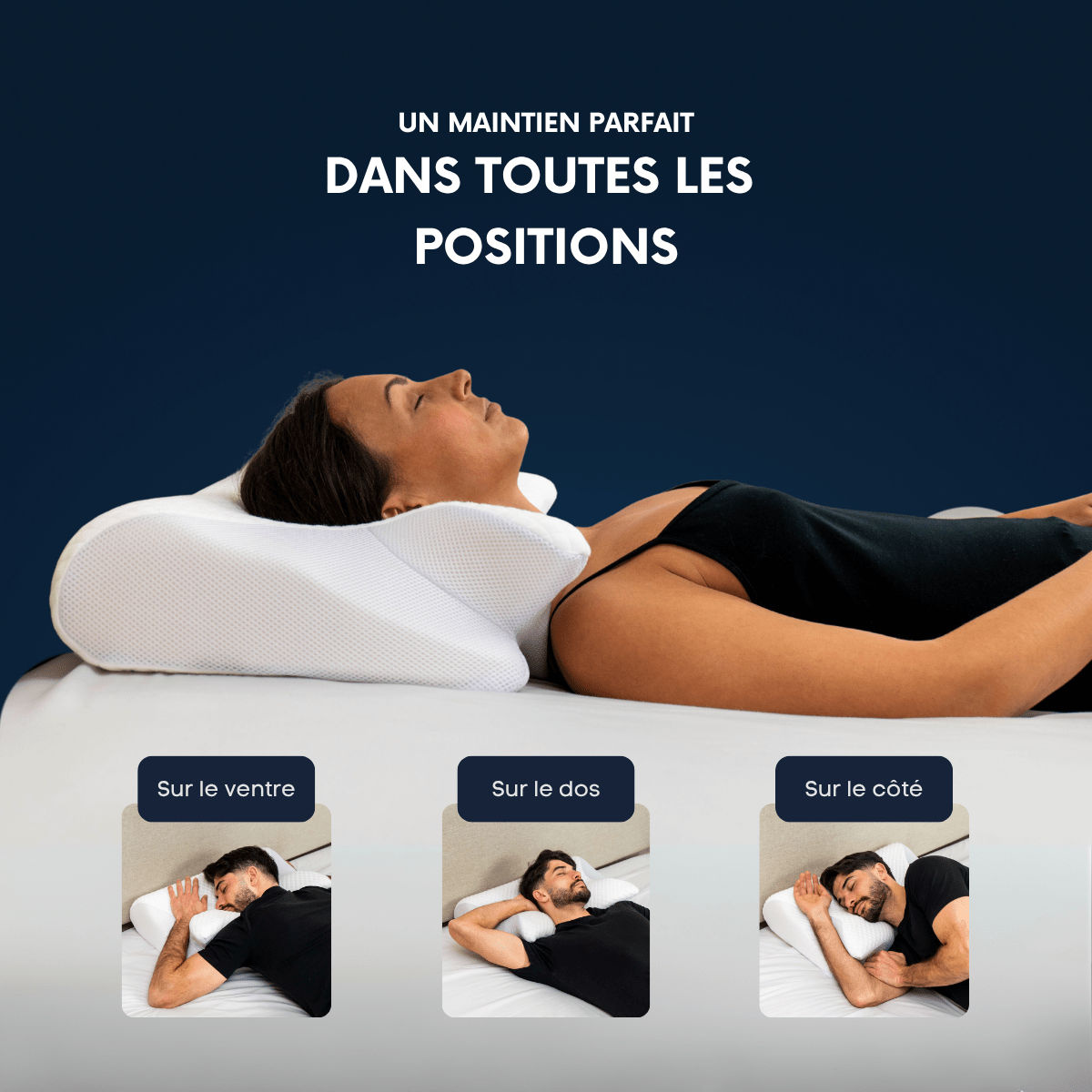 Soya Oreiller Confort Cervical Papillon - FitGlamMix