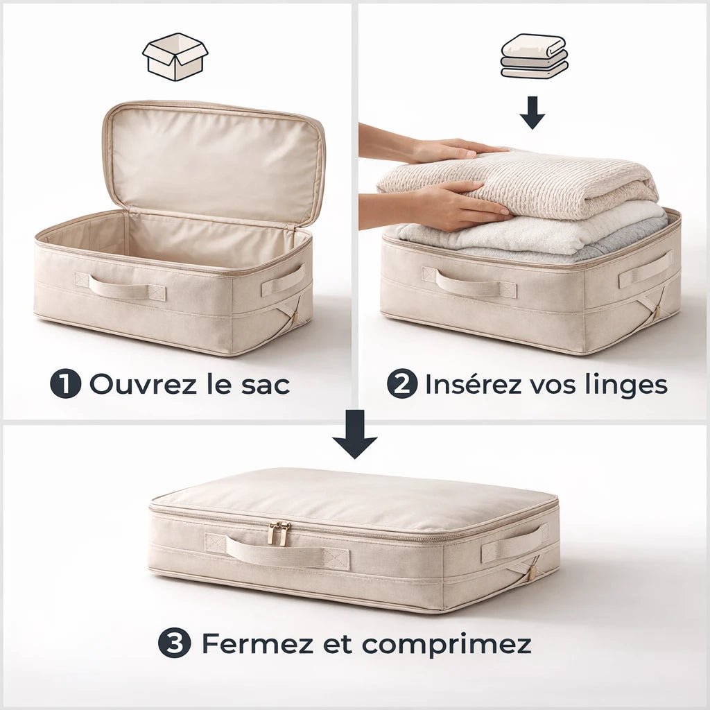 SpaceMaster Sac de Compression Compact - FitGlamMix