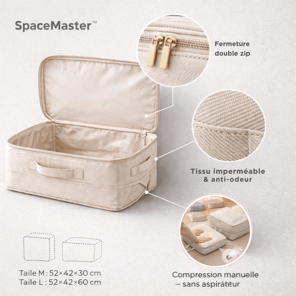 SpaceMaster Sac de Compression Compact - FitGlamMix