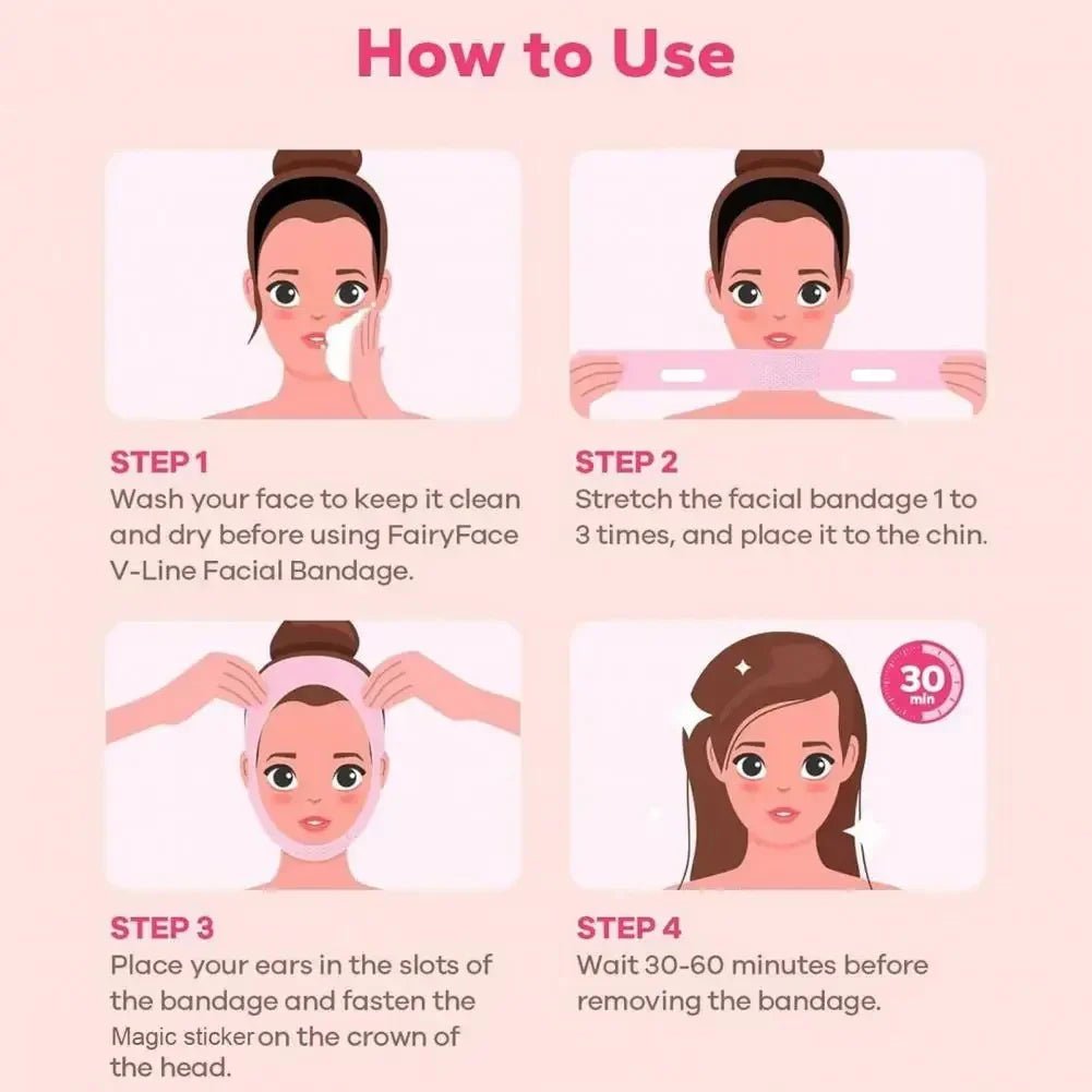 V - Line Lifting Face Strap - FitGlamMix