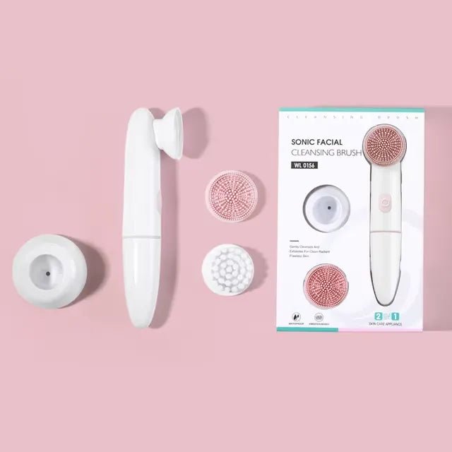 VibrantGlow Facial Brush - FitGlamMix