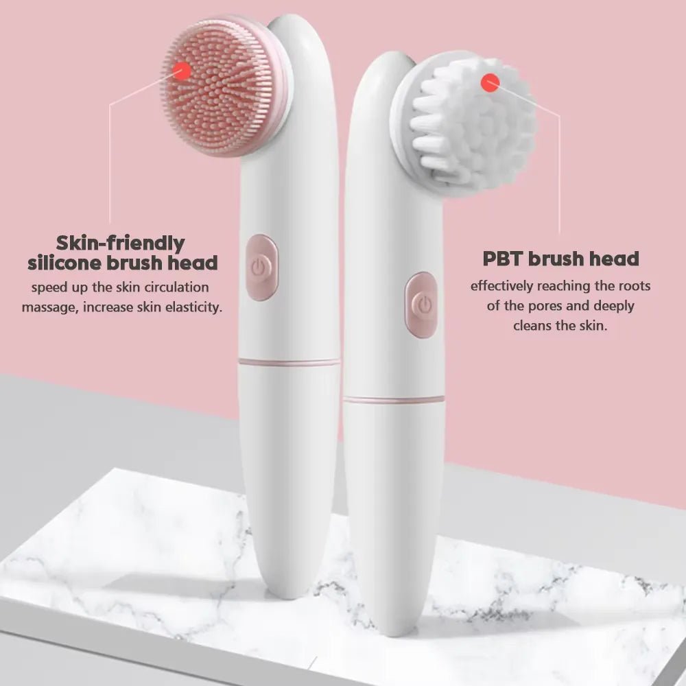 VibrantGlow Facial Brush - FitGlamMix