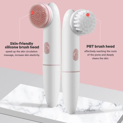 VibrantGlow Facial Brush - FitGlamMix