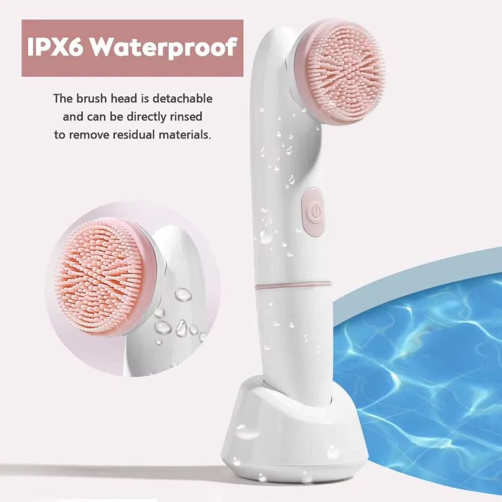 VibrantGlow Facial Brush - FitGlamMix